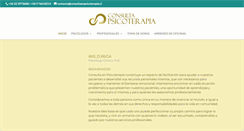 Desktop Screenshot of consultaenpsicoterapia.cl